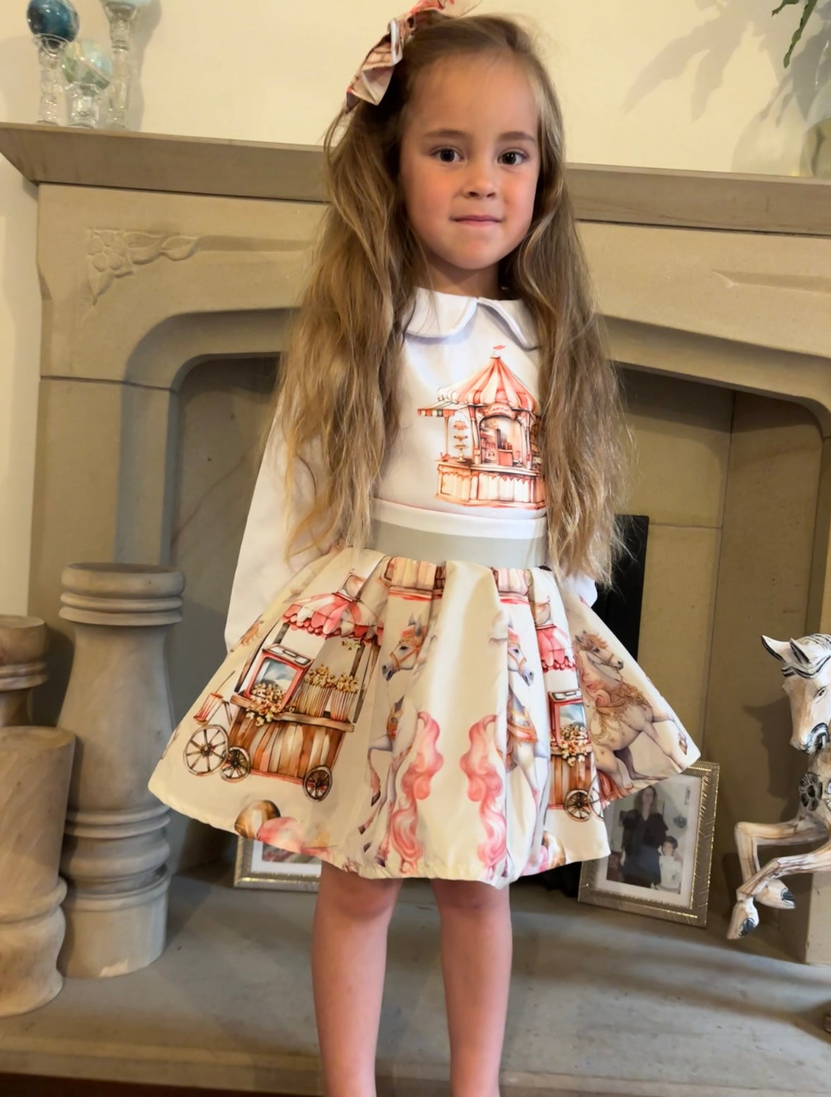 Hepzibah Carousel Skirt Set